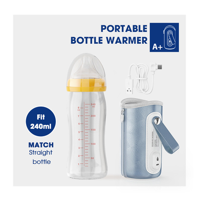 Бутылки перемещения PU молока младенца термостат 42℃ портативной более теплый для формулы