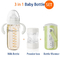 Младенца перемещения USB Nicepapa бутылка младенца молока питаясь бутылки колики ориентированного на заказчика анти- с грелкой термостата хранения порошка