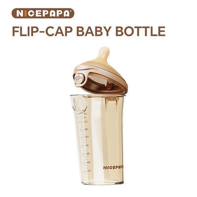 NICEPAPA FLIP-CAP PPSU детская бутылка Удушение Спасение Biberon 300ML детская смесь грудное молоко детская продукция для детей