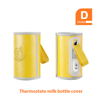 Грелка бутылки молока USB портативная электрическая изолировала термостат для автомобильного путешествия