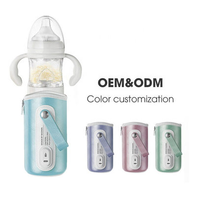 Дизайн портативное 240ml 8oz 3 патента ODM OEM в 1 бутылке быстрой ночи младенца ручки молока грелки USB спешкы умной стеклянной питаясь