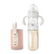 Набор более теплого стеклянного перемещения бутылки младенца изоляции USB питаясь с бутылкой младенца быстрого полного молока температуры регулировки милой